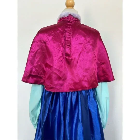 Disney Girls Kids 8 Anna Frozen Halloween Costume - Picture 9 of 9